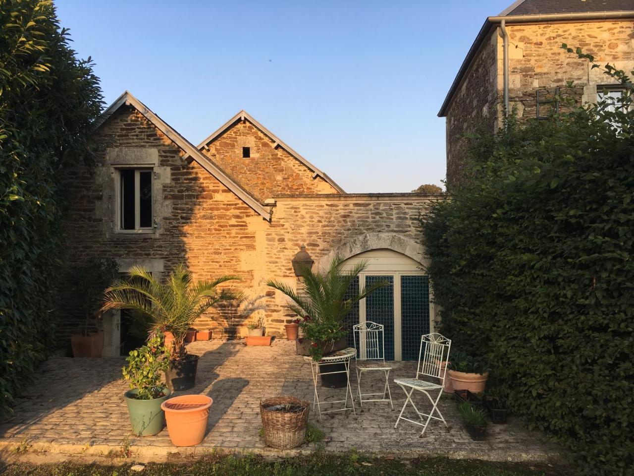 Manoir De La Riviere Otel Saint-Louet-sur-Seulles Dış mekan fotoğraf